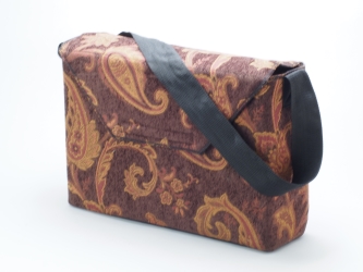 Tote bag with strap for attache-size charkha