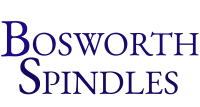 Bosworth Spindles Logo, blue